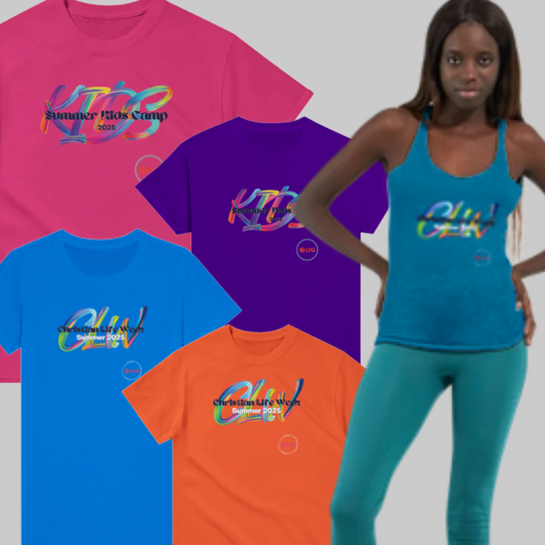 2025 Summer CLW and Kids Camp Merch