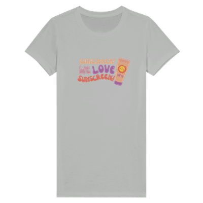 We Love Sunscreen Premium Womens T-Shirt | eco-friendly